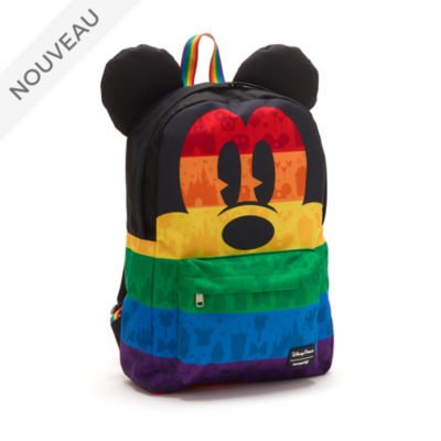 Loungefly Sac &agrave; dos Mickey Rainbow Disney