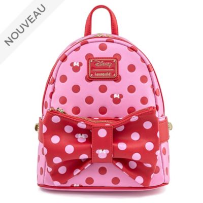 Loungefly Mini sac &agrave; dos Minnie &agrave; pois