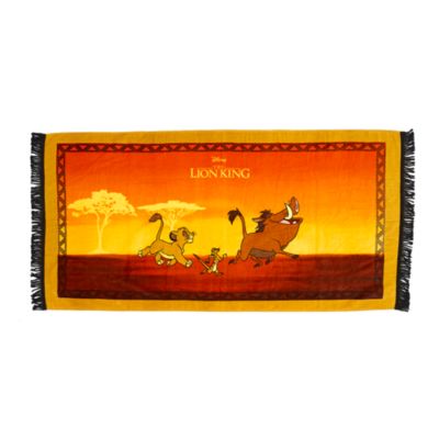 Disney Store Serviette de plage Le Roi Lion