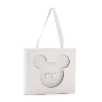 Disney Store Clous d'oreilles Mickey avec pierre d'avril