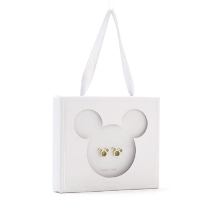 Disney Store - Micky Maus - Geburtsstein-Ohrstecker, August