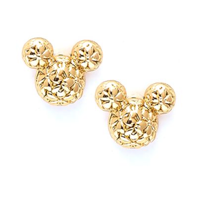 Disney Store - Positively Minnie - Micky Maus - Vergoldete Ohrstecker