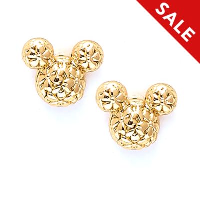 Disney Store - Positively Minnie - Micky Maus - Vergoldete Ohrstecker