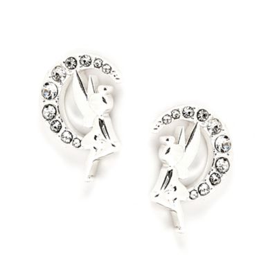 Disney Store Clous d'oreilles plaqu&eacute;s argent Clochette