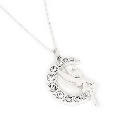 Disney Store Collier Clochette plaqu&eacute; argent