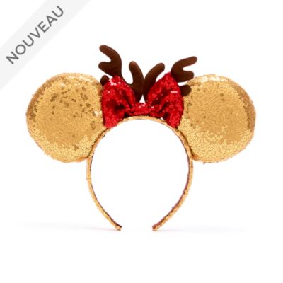 Disney Store Serre-tête de Noël à oreilles de Minnie pour enfants