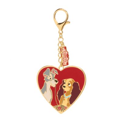 Disney Store Breloque de sac La Belle et le Clochard