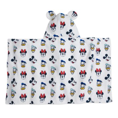 Toalla de ba&ntilde;o con capucha Mickey y sus amigos para beb&eacute;, Disney Store