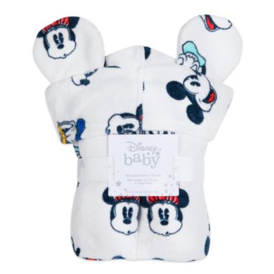 Toalla de ba&ntilde;o con capucha Mickey y sus amigos para beb&eacute;, Disney Store