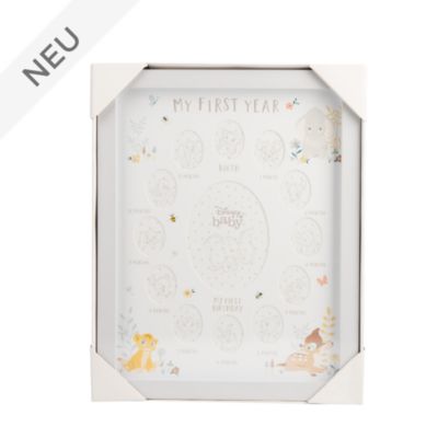 Disney Store - Bambi, Dumbo und Simba - My First Year - Fotorahmen