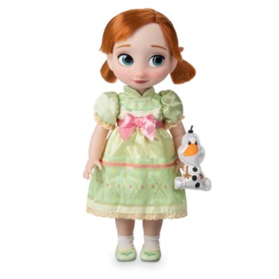 Bambola Animator Anna Frozen - Il Regno di Ghiaccio Disney Store 