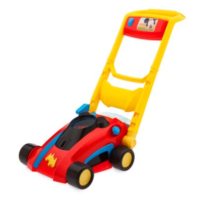 toy lawn mower with pull cord