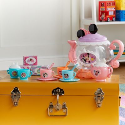 minnie mouse teapot playset