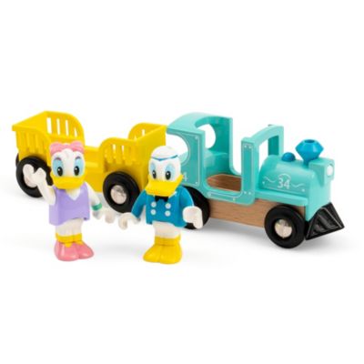 brio mickey mouse train set