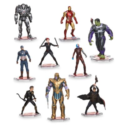 avengers figurine set disney