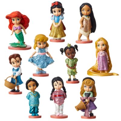 disney store disney princess deluxe figurine playset