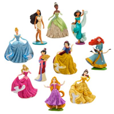 disney princess deluxe set of 11 dolls