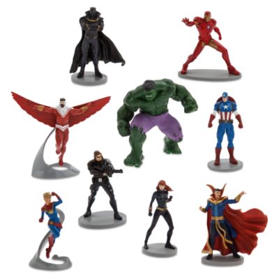 avengers figurine set disney