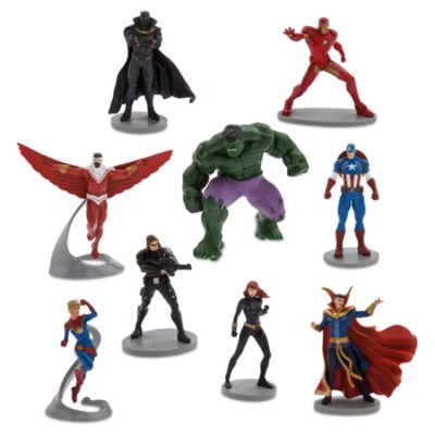 Disney Store Coffret deluxe de figurines Comics Avengers