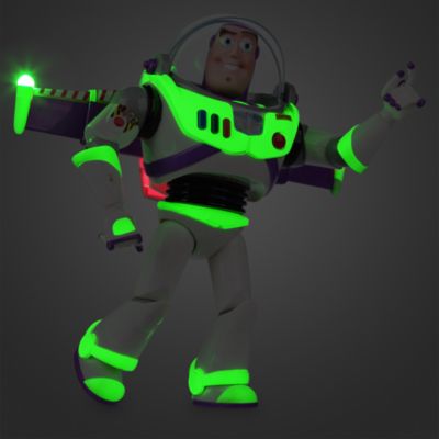 buzz lightyear que brilla en la oscuridad
