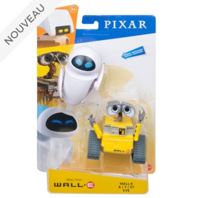 Mattel Ensemble de figurines WALL-E et EVE articul&eacute;es 18&nbsp;cm