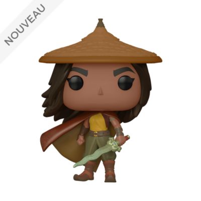 Funko Figurine Raya ave chapeau et cape Pop!&nbsp;en vinyle, Raya et le Dernier Dragon