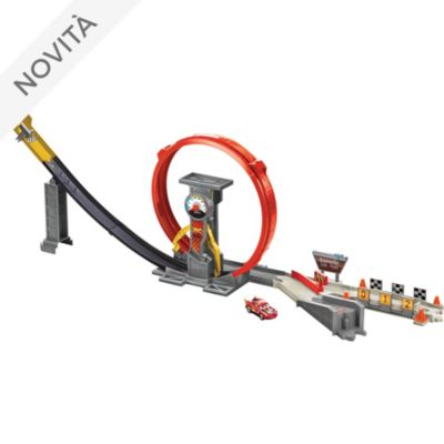 Set da gioco XRS Rocket Racing Super Loop Disney Pixar Cars Mattel