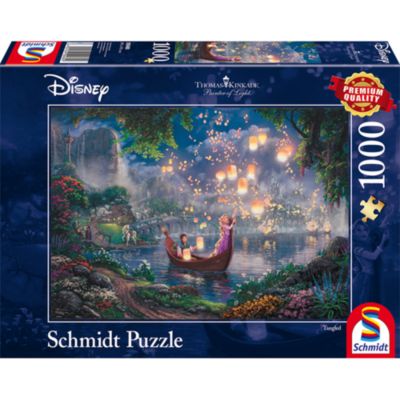 Thomas Kinkade Puzzle 1 000 pièces Raiponce - shopDisney ...