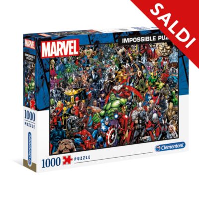 Puzzle 1000 pezzi Impossible Clementoni Marvel ...