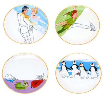 Disney Parks Assiettes Ink&nbsp;&&nbsp;Paint, s&eacute;rie&nbsp;2 sur&nbsp;2