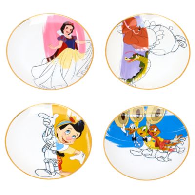 Disney Parks Assiettes Ink&nbsp;&&nbsp;Paint, s&eacute;rie&nbsp;1 sur&nbsp;2