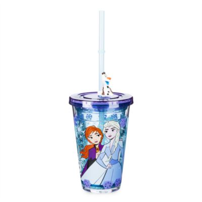 frozen 2 cup with straw