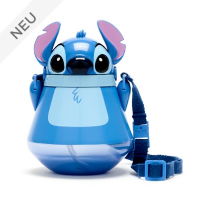 Disney Store - Stitch - Trinkflasche mit Klappkappe
