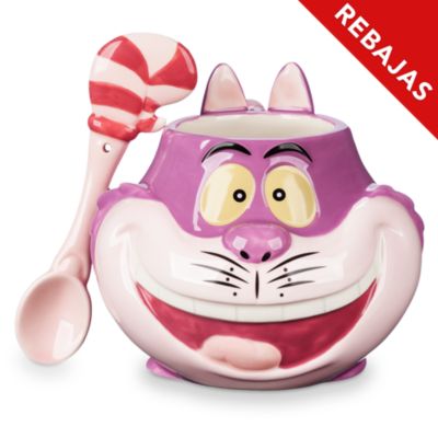 Taza Y Cuchara Gato Cheshire Disney Store Shopdisney Espana