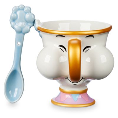 Taza y cuchara Chip, Disney Store