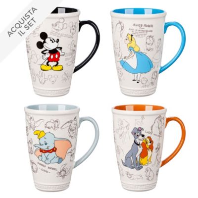Collezione tazze animate Disney Store