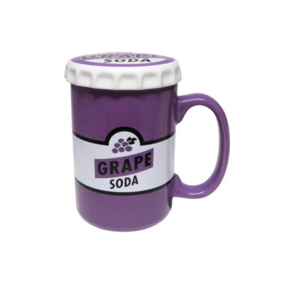 Disney Store Mug Grape Soda avec couvercle, L&agrave;-haut