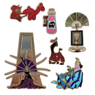 Disney Store Coffret de pin's Kuzco, l'Empereur M&eacute;galo en &eacute;dition limit&eacute;e