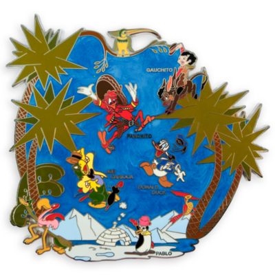 Disney Store Pin's Les Trois Caballeros en &eacute;dition limit&eacute;e