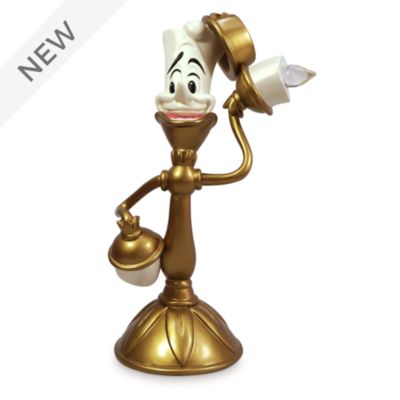 Disney Store Lumiere Lightup Figurine, Beauty and the Beast