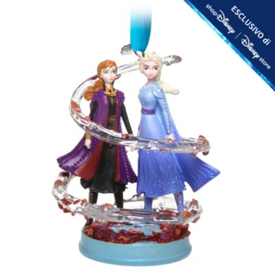 Decorazioni Natalizie Disney 2019.Decorazione A Sospensione Anna Ed Elsa Frozen 2 Il Segreto Di Arendelle Disney Store Shopdisney Italia