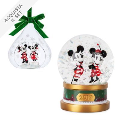 Decorazioni Natalizie Walt Disney.Collezione Decorazioni Natalizie Topolino E Minni Disney Store Shopdisney Italia