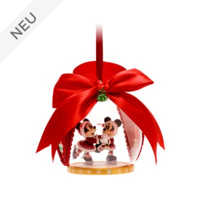 Walt Disney World - Micky Maus - Weihnachtliches Dekorationsst&uuml;ck zum Aufh&auml;ngen mit Leuchteffekt