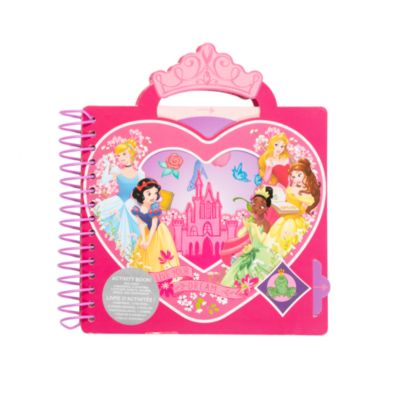 Disney Store Livre d'activit&eacute;s &agrave; spirales Princesses Disney