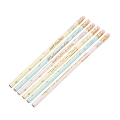 Disney Store Lot de 6&nbsp;crayons Winnie l'Ourson