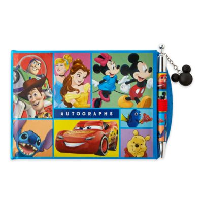 Disney Store - World of Disney - Autogrammbuch mit Stift