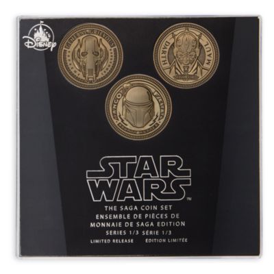 Disney Store Ensemble de pi&egrave;ces de collection Star Wars&nbsp;: La Saga, s&eacute;rie&nbsp;1&nbsp;sur&nbsp;3