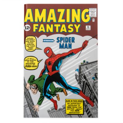 Disney Store - Amazing Fantasy Spider-Man - Comic-Notizbuch