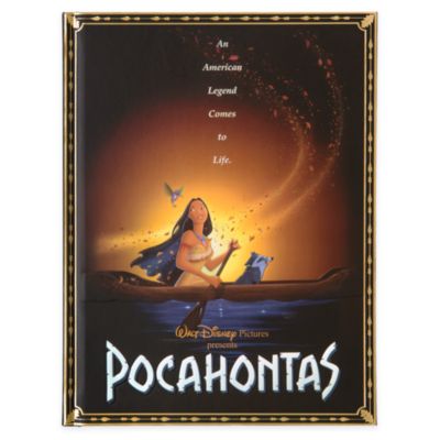 Disney Store Journal Affiche de Pocahontas