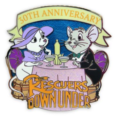 Disney Store Pin S 30e Anniversaire De Bernard Et Bianca Au Pays Des Kangourous Shopdisney France